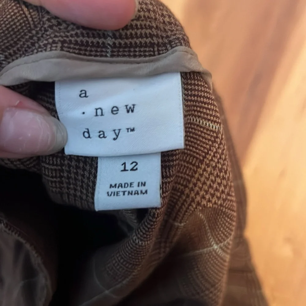 Plaid jogger pants - Picture 2 of 2